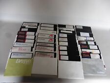 LOT DE 34 DISQUETTES DIVERS ENREGISTRÉES / INFORMATIQUE/ VINTAGE ( lot 22)