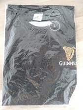 T shirt Guinness noir ,taille L  en  Cotton neuf avec l'emballage 