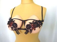 Soutien gorge sexy érotique dentelle Taille S FR85 US/UK32 EUR70 CUP A.B.C