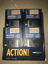 Disquette 3 1/2 Action Macromind Informatique Vintage