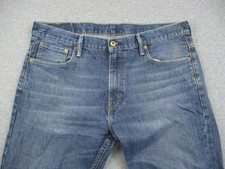 Levi's 569 Homme Jean Taille 36x30 Ample Droit Jambe Bleu Jean Pantalon