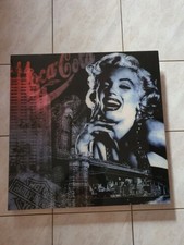 Art contemporain tableau Plexiglas maryline Monroe 