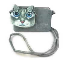 Petite sacoche bandoulière avec porte-monnaie CHAT A