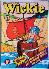 WICKIE MENSUEL N°4 (11/1979) : WICKIE, MUMBLY, MOBY DICK + JEUX [ABE]