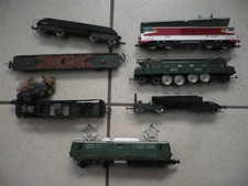 lot trains electrique pour pieces récupération jouef.locomotives.jouef.