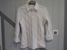 CHEMISIER BLANC T 40 ANNE FONTAINE