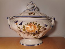 Soupière légumier faience italienne Italie 20 siècle Nove Bassano ?