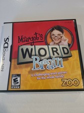Margot's Word Brain [Nintendo DS Smart Letter Puzzle Game Like PopCap Bookworm 