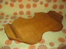 Vintage Ancien PLATEAU de SERVICE à FROMAGE 45x27cm en BOIS Art de la Table