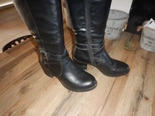 Botte femme "Street Life" taille 38 synthétique-petit défaut pliure arrière)