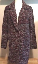 CAMAIEU - Manteau veste longue en laine - Taille 38/40 - TBE!!!