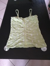 Débardeur Vert T.40 Rayure