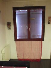 paire de rideaux rouge 240 x 140