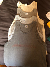 Lot de 4 Tee SHIRT SANS MANCHES PETIT BATEAU 16 ANS