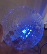 GLOBE BOULE EN VERRE ORIGINAL  LAMPE APPLIQUE LUMINAIRE