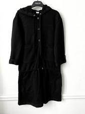 Combinaison Short Noir avec capuche 100% Coton PETIT BATEAU 14 ans NEUF 34