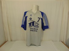 MAILLOT FOOTBALL PORTE  FC MULHOUSE N°7 MATCH WORN ANCIEN VINTAGE