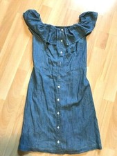 Hollister - Robe légère été en jean épaules nues - Taille M