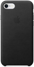 Véritable Apple IPHONE 8, Se (2020) IPHONE 7 Cuir Slim Coque - Noir