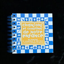 ¤ Joli livre avec 3 CD - CHANSONS ET COMPTINES DE NOTRE ENFANCE