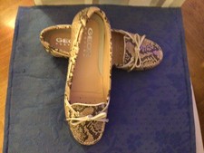 MOCASSINS NEUFS GEOX NEUFS CUIR IMPRESSION PYTHON 36