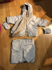 Combinaison Hiver Du Pareil Au Même Mixte 6-12 Mois Parfait Etat Port Inclus