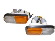 Renault R4-4L-R4F4-R4F6-ACL-RODEO paire de clignotants complet avant G/D