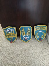 3 The Bombay Company Aviation Theme Coat Hanger Wall Hooks Vintage airplane used