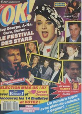 OK ! âge tendre n°595 boy georges cure poster europe