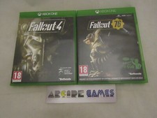 LOT 2 JEUX FALLOUT 4 + FALLOUT 76 XBOX ONE (vendeur pro)