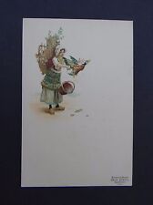 Carte de table menu CHICOREE Emile BONZEL canard duck French card restaurant