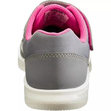 chaussures marche enfant decathlon PW 100 gris/rose pointure 31