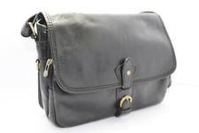 KATANA  Sac à Bandoulière Cuir Noir TBE
