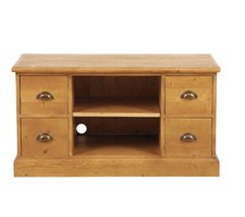 Meuble TV INTERIORS avec Rangements en Épicéa