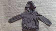 Manteau veste fine  FILLE  à capuche - BENETTON  6 / 7 ans TBEG