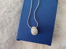 Collier Swarovski goutte pavée 