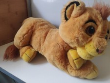 Peluche doudou range Simba roi lion Disney 50 cm Jemini Disney vintage