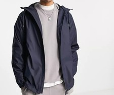 RAINS IMPERMÉABLE TRENCH REGENMANTEL S/M JACKET BLOUSON JACKE GUMMI EFFECT CAOUT