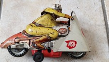 Jouet En Tôle Ancien Moto Huki NSU 16