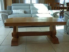 TABLE BASSE EN CHENE CLAIR