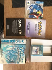 Pokémon Version cristal (Nintendo Game Boy Color, 2001) Boite complète.