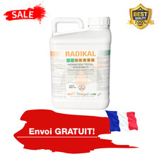 Herbicide Professionnel 5L concentré désherbant DOSÉ mauvaises herbes R A DI KAL