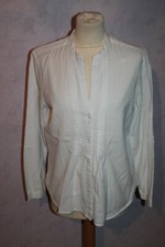 HAUT CHEMISIER FEMME °°° ZARA WOMAN °°° TAILLE  M . BRODERIES