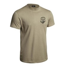 T-SHIRT STRONG TROUPES DE MARINE TAN MILITAIRE PAINTBALL AIRSOFT ARMEE OPEX PARA