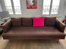 2 canapés 3 places tissu de marque cinna