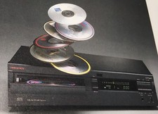 Nakamichi CD Player 2 & 3 & 4 Music Bank Original Beautiful Color Brochure 