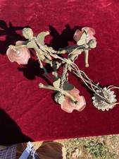 Lustre Rare  Ancien Trois anges Ailes De Papillons Art Deco