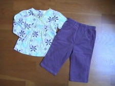 ensemble tunique + pantalon 12 mois