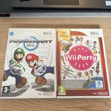 Lot Jeu Nintendo Mario Kart Wii Wii Party Nintendo Wii Wii U HS