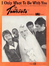 Les touristes, je veux seulement être Avec Vous, 1979 Sheet music, Annie Lennox